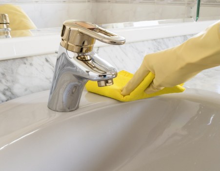Local transfer station and waste separation for carpet cleaning materials